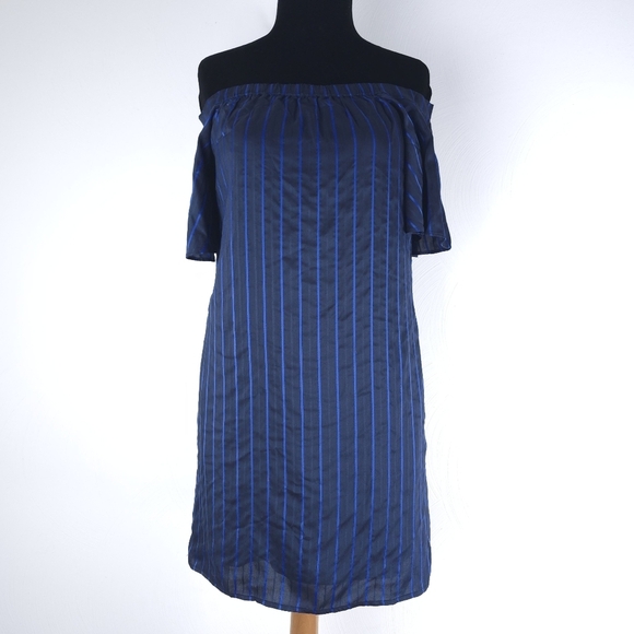 Banana Republic Pinstripe Mini Petite XS NWT - Picture 1 of 7